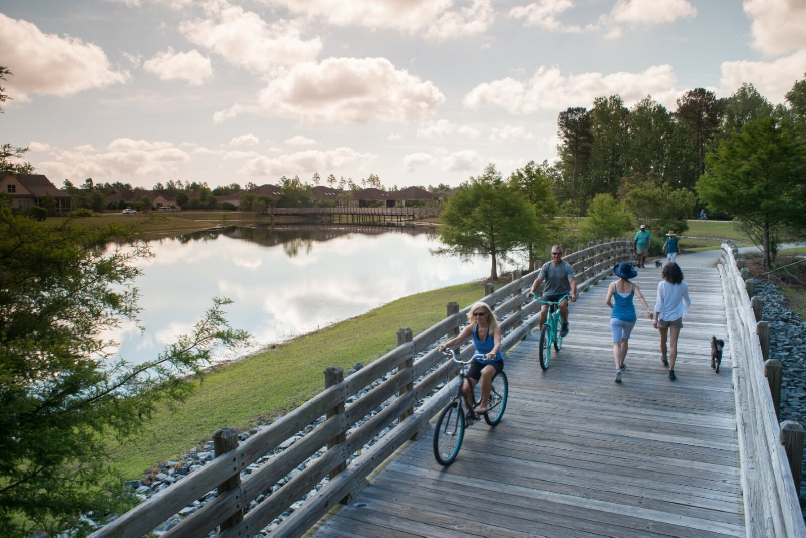 Walking trails and green spaces planned for The Grove at Tega Cay near Lake Wylie